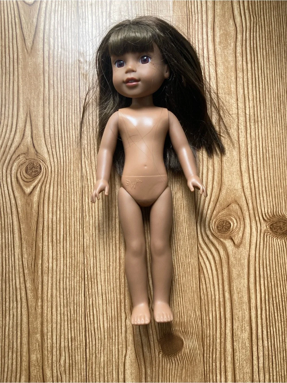 American Girl Wellie Wishers Ashlyn Doll Brunette Poseable Brown Eyes